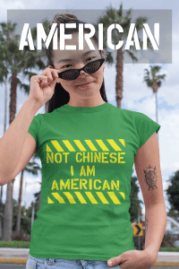 NOT CHINESE (I AM AMERICAN)